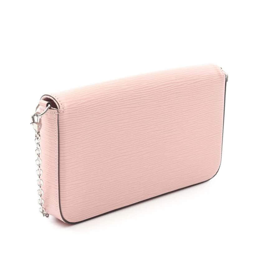Louis Vuitton Epi Pochette Felicie Pink Leather Good condition - Front View