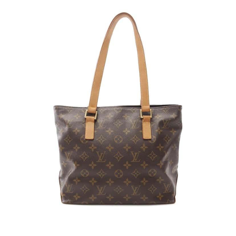 Louis Vuitton Monogram Cabas Piano Brown Canvas Good condition - Front View
