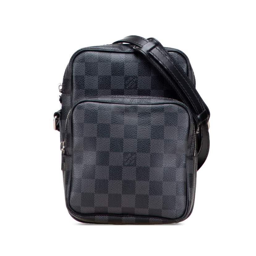 Louis Vuitton Damier Graphite Rem Black Canvas Very good condition - Front View