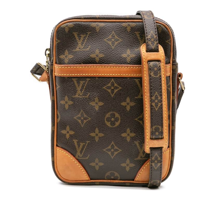 Louis Vuitton Monogram Danube Brown Canvas Fair condition - Front View