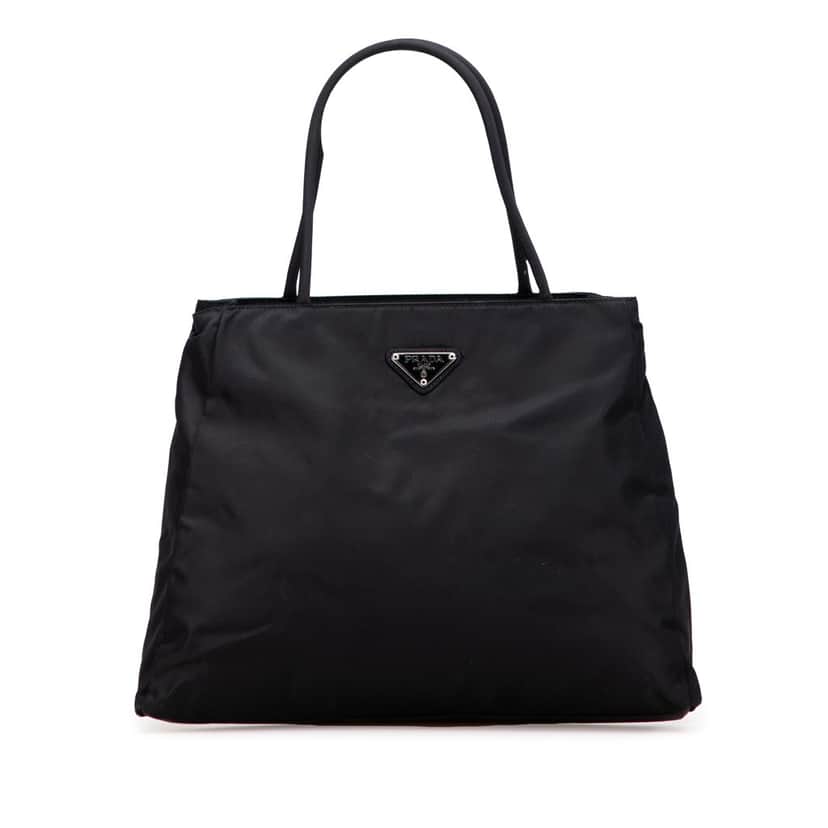 Prada Tessuto City Tote Black Good condition - Front View