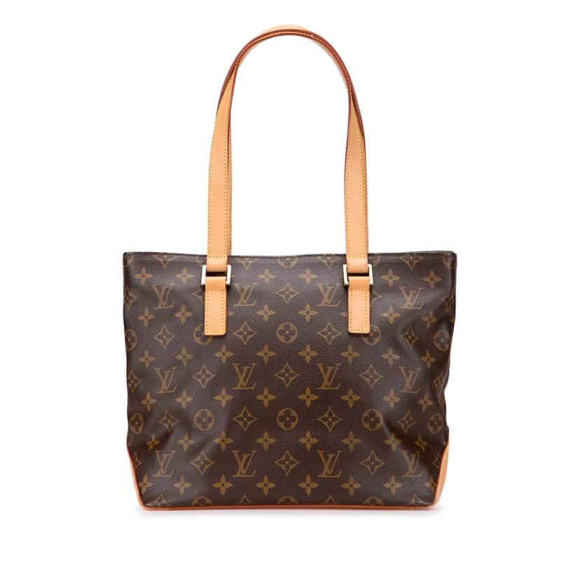 Louis Vuitton Monogram Cabas Piano Brown Canvas Good condition - Front View