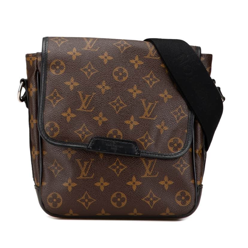 Louis Vuitton Monogram Macassar Bass PM Brown Canvas Good condition - Front View