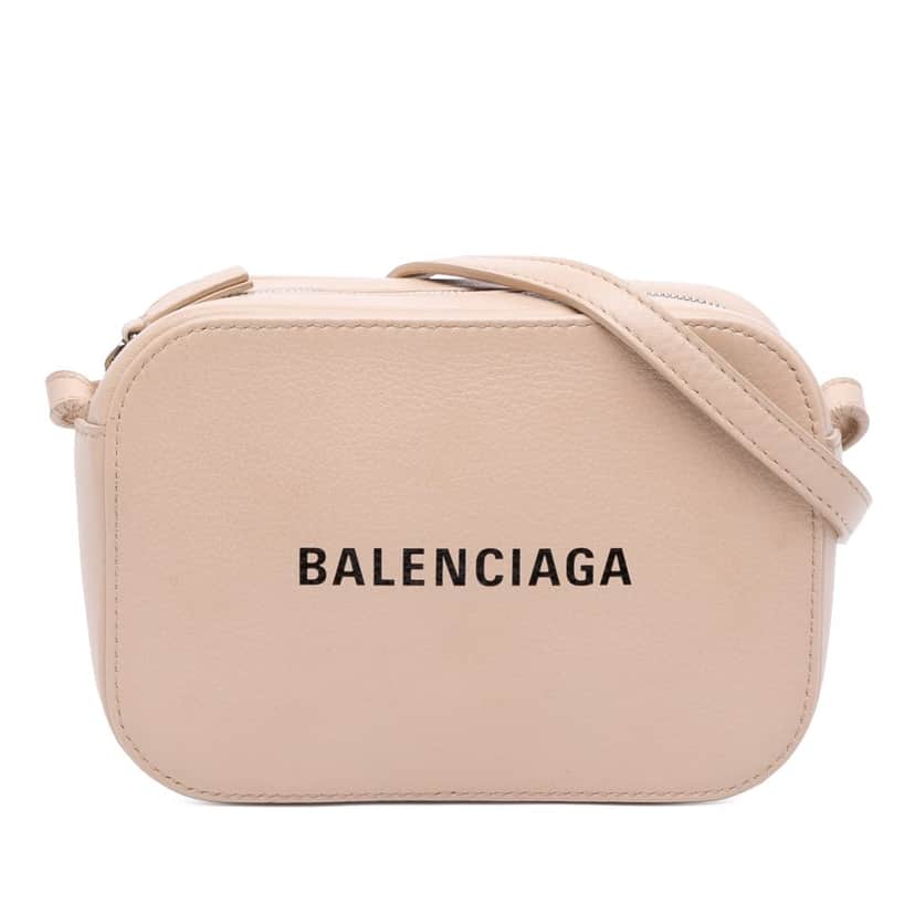 Balenciaga XS Leather Everyday Camera Bag Pink Leather Good condition - Front View