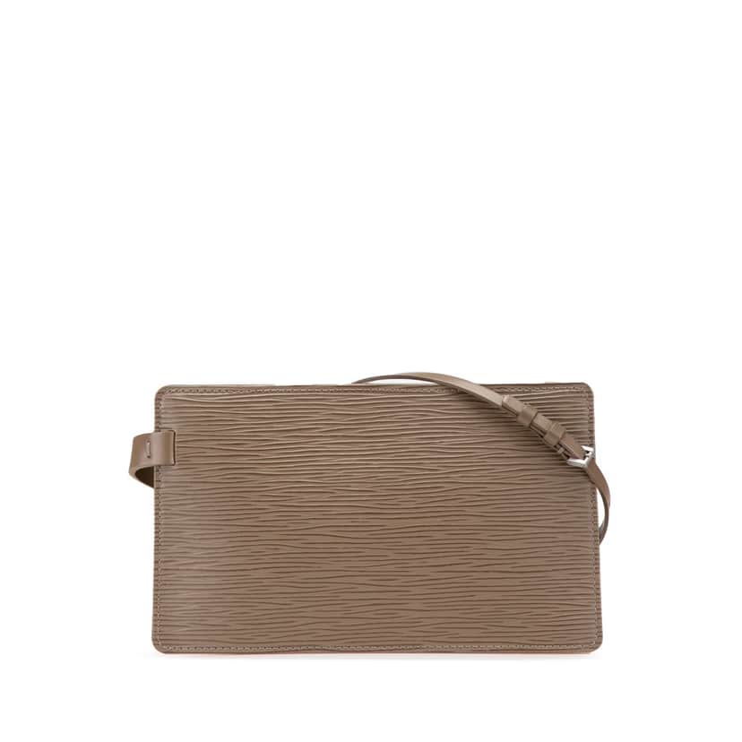 Louis Vuitton Epi Rochelle Brown Leather Good condition - Front View