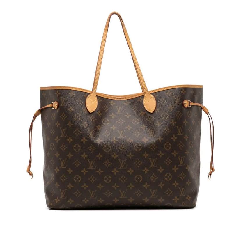 Louis Vuitton Monogram Neverfull GM Brown Canvas Good condition - Front View