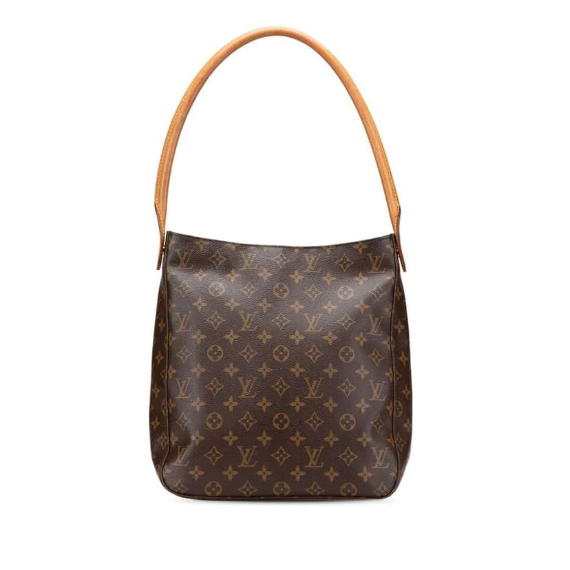 Louis Vuitton Monogram Looping GM Brown Canvas Good condition - Front View