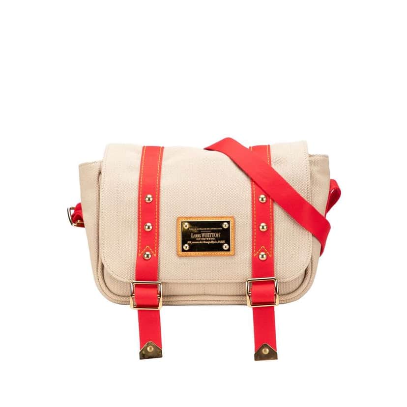 Louis Vuitton Antigua Besace PM Brown Canvas Good condition - Front View