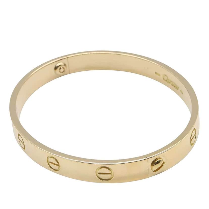 Cartier 18K Yellow Gold Love Bracelet Gold Gold Good condition - Front View
