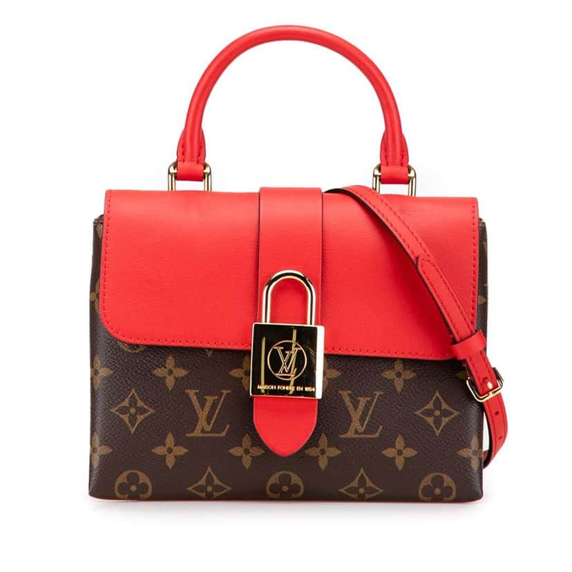 Louis Vuitton Monogram Locky BB Brown Canvas Good condition - Front View