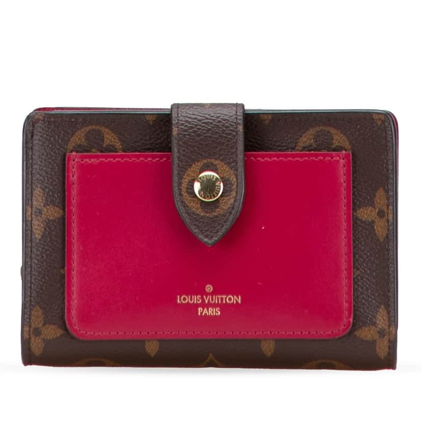Louis Vuitton Monogram Juliette Wallet Brown Canvas Good condition - Front View