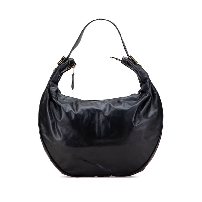 Gucci Leather Duchessa Hobo Black Leather Good condition - Front View