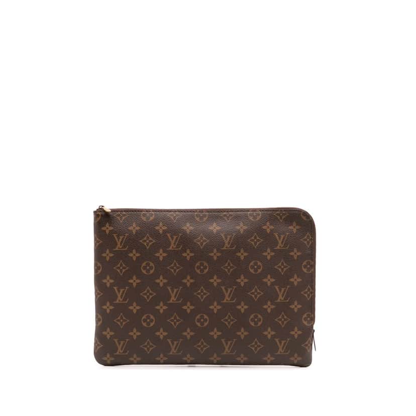 Louis Vuitton Monogram Etui Voyage MM Brown Canvas Good condition - Front View