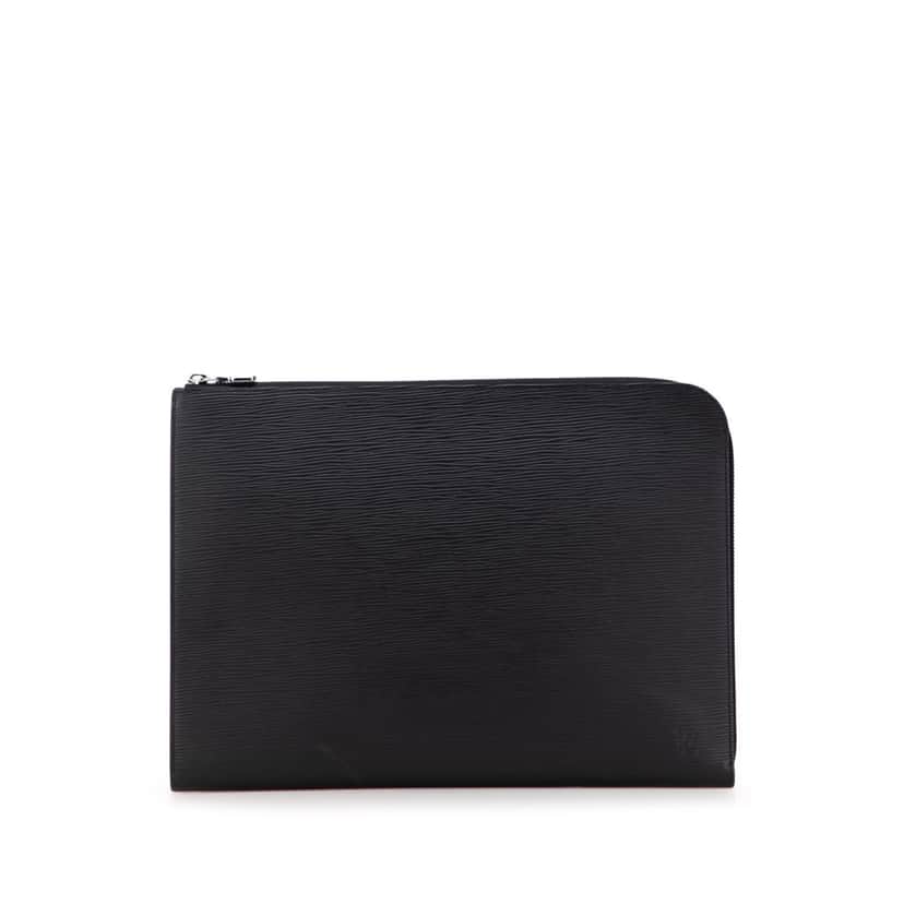 Louis Vuitton Epi Pochette Jour GM Black Leather Good condition - Front View