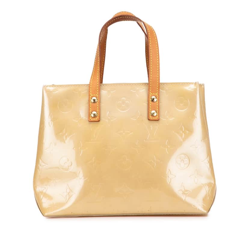 Louis Vuitton Monogram Vernis Reade PM Brown Leather Good condition - Front View