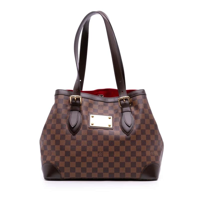 Louis Vuitton Damier Ebene Hampstead MM Brown Canvas Good condition - Front View