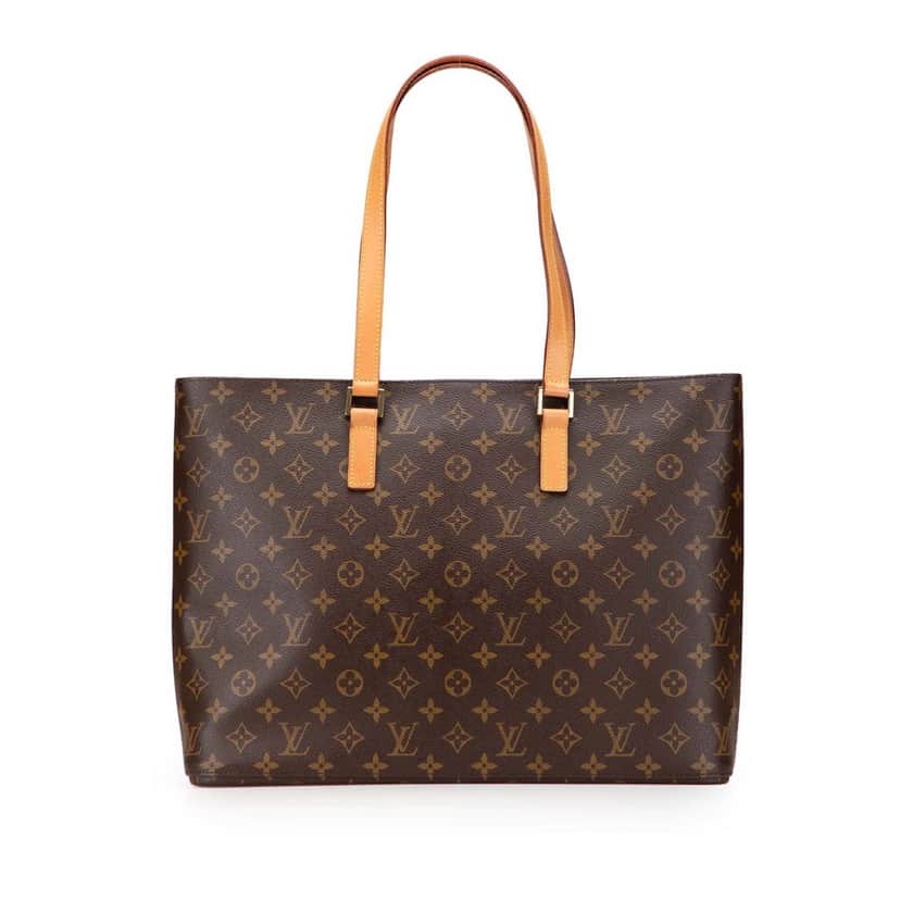 Louis Vuitton Monogram Luco Brown Canvas Good condition - Front View
