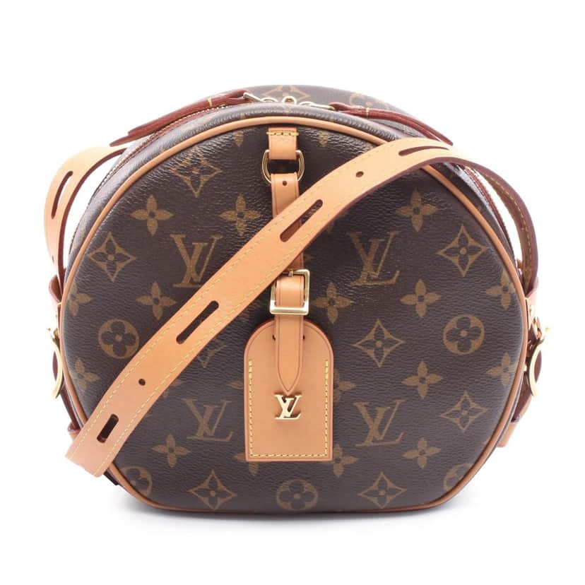 Louis Vuitton Monogram Boite Chapeaux Souple MM Brown Canvas Good condition - Front View