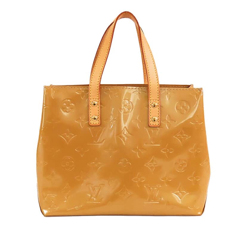 Louis Vuitton Monogram Vernis Reade PM Brown Leather Good condition - Front View