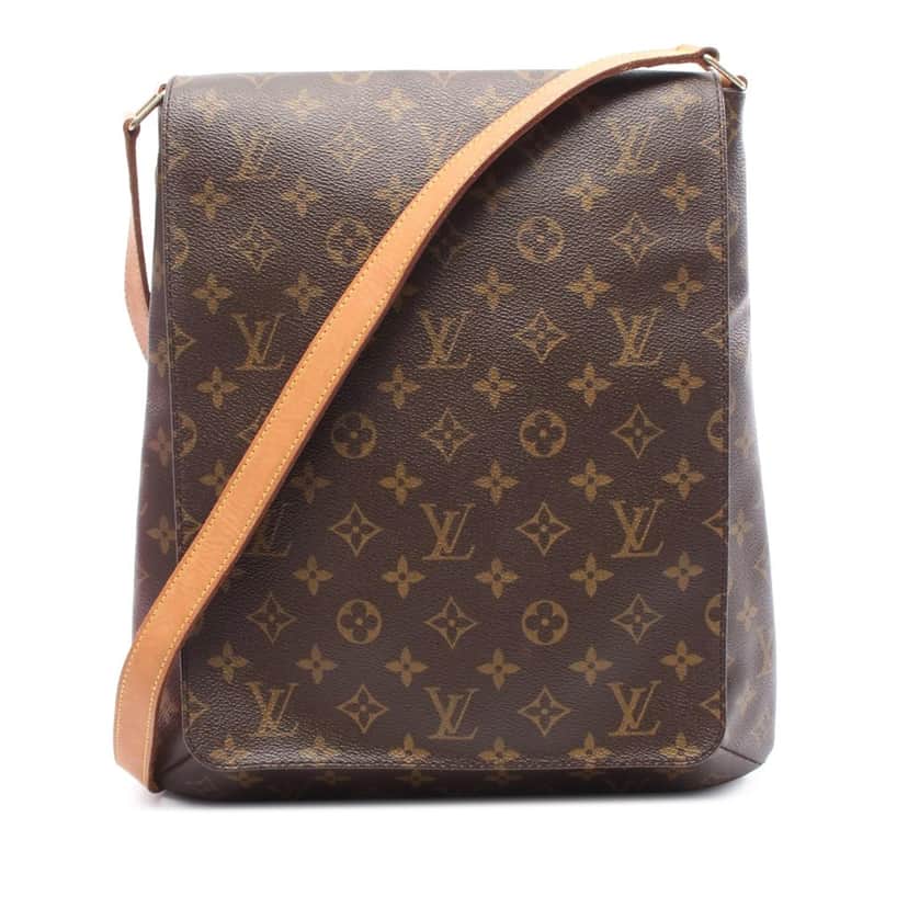 Louis Vuitton Monogram Musette Salsa Long Strap Brown Canvas Good condition - Front View