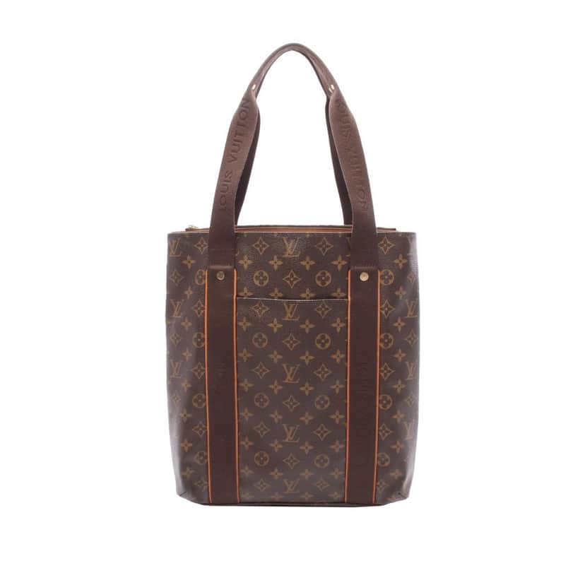 Louis Vuitton Monogram Cabas Beaubourg Brown Canvas Good condition - Front View