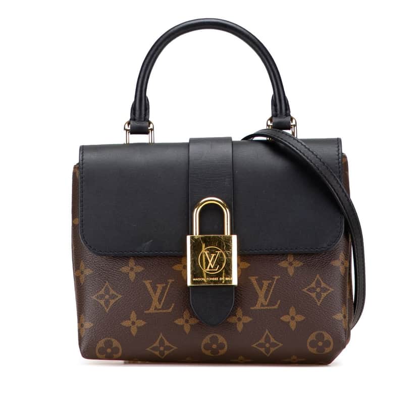 Louis Vuitton Monogram Locky BB Brown Canvas Good condition - Front View