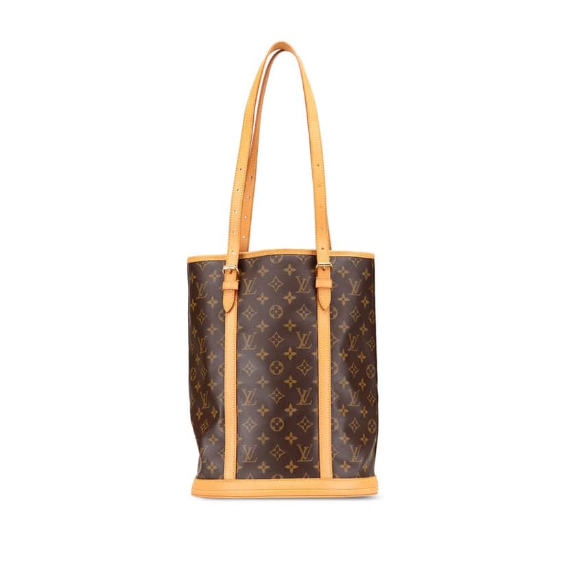 Louis Vuitton Monogram Bucket GM Brown Canvas Good condition - Front View