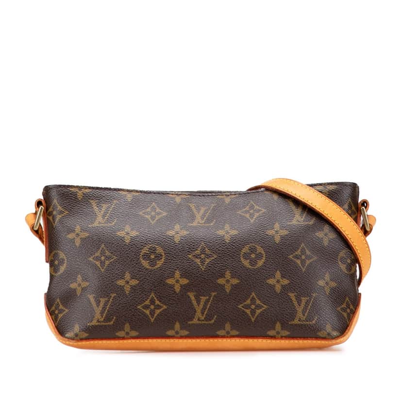 Louis Vuitton Monogram Trotteur Brown Canvas Good condition - Front View