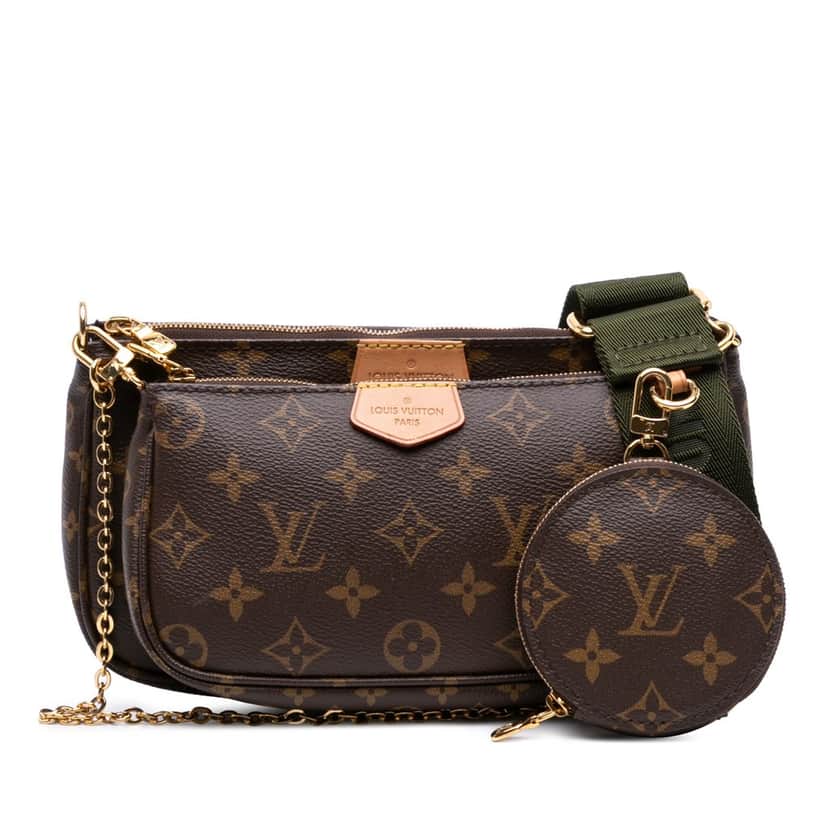 Louis Vuitton Monogram Multi Pochette Accessoires Brown Canvas Good condition - Front View