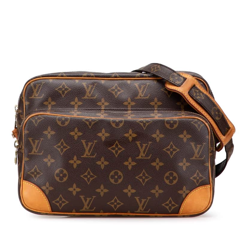 Louis Vuitton Monogram Nil Crossbody Brown Canvas Good condition - Front View