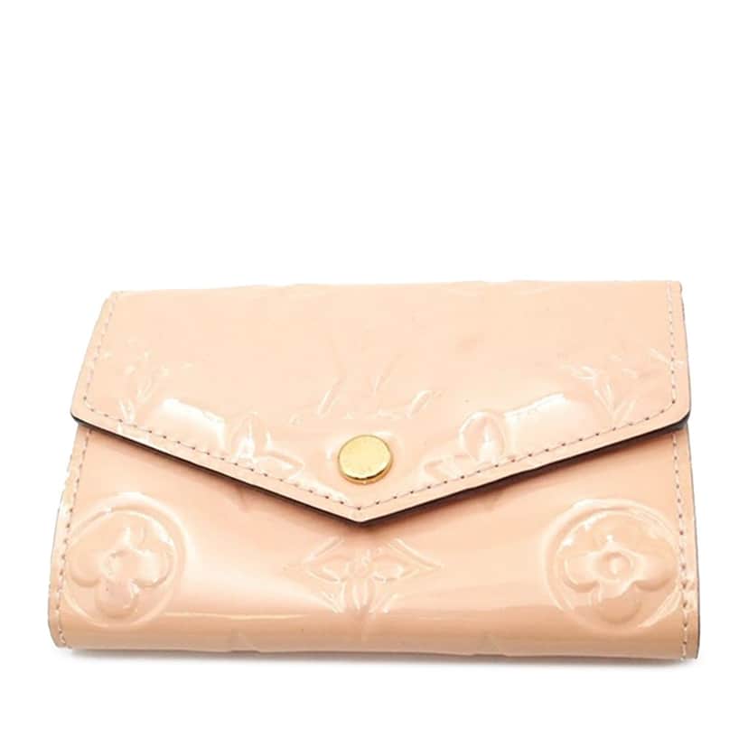 Louis Vuitton Monogram Vernis Multicles 6 Key Holder Pink Leather Good condition - Front View