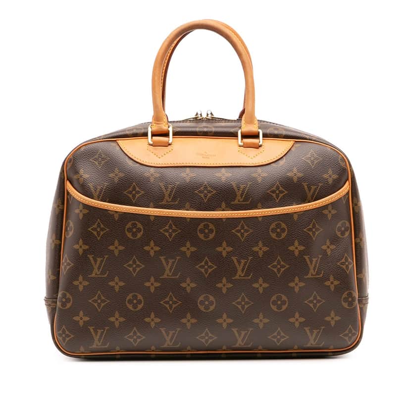 Louis Vuitton Monogram Deauville Brown Canvas Good condition - Front View