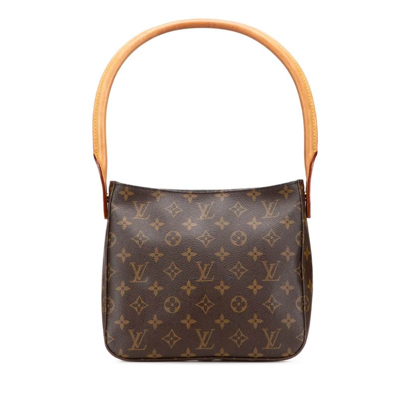 Louis Vuitton Monogram Looping MM Brown Canvas Good condition - Front View