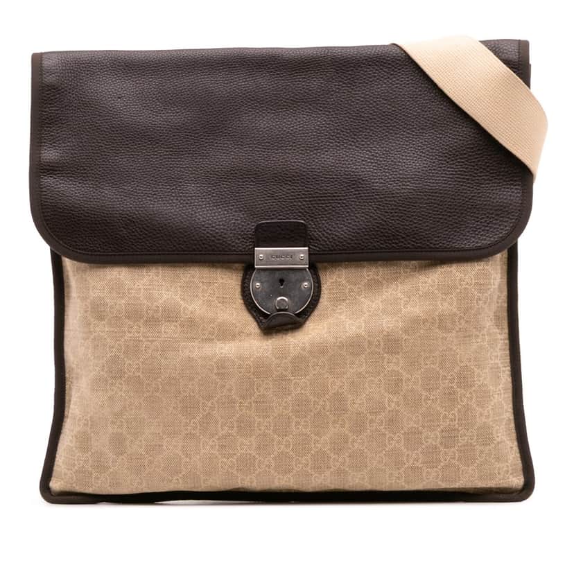 Gucci GG Canvas Crossbody Brown Canvas Good condition - Front View