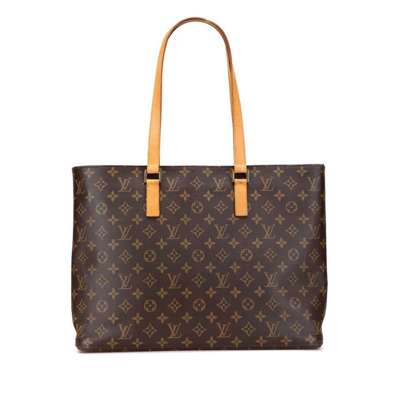 Louis Vuitton Monogram Luco Brown Canvas Good condition - Front View