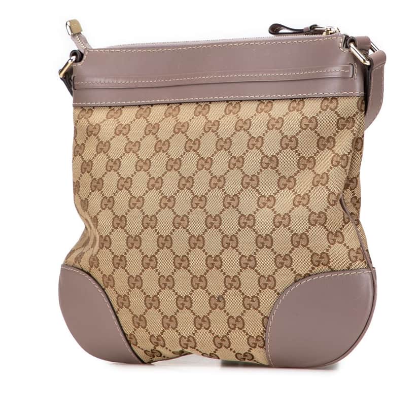 Gucci GG Canvas Mayfair Crossbody Brown Canvas Good condition - Front View