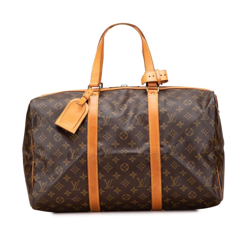 Louis Vuitton Monogram Sac Souple 45 Brown Canvas Good condition - Front View