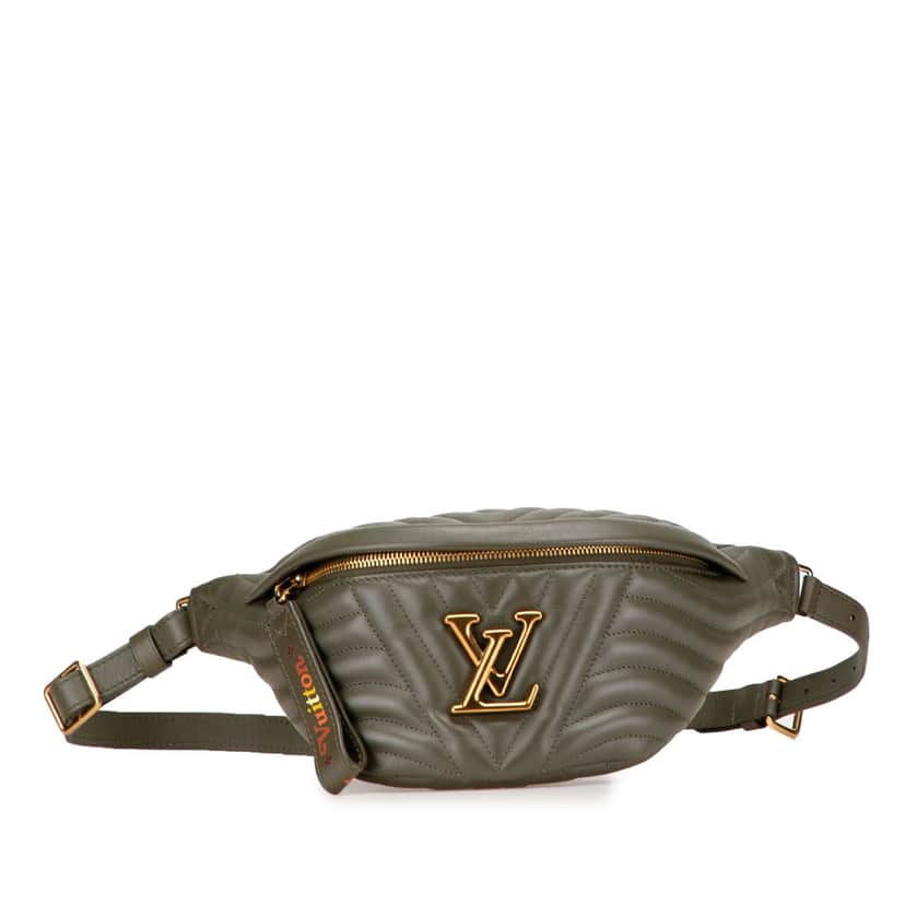 Louis Vuitton New Wave Bumbag Brown Leather Good condition - Front View