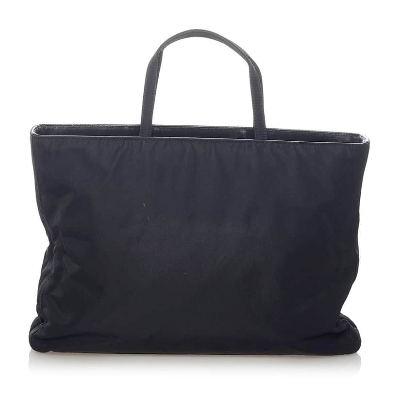Prada Tessuto Satchel Black Good condition - Front View