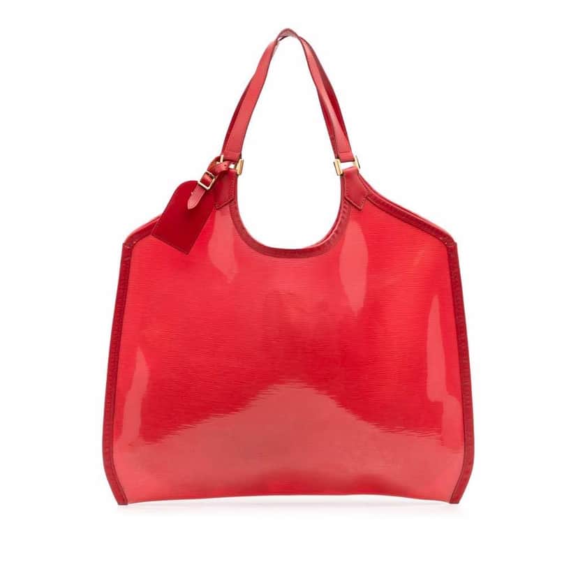 Louis Vuitton Epi Plage Baia Red Leather Good condition - Front View