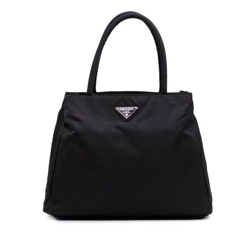 Prada Tessuto Tote Black Good condition - Front View