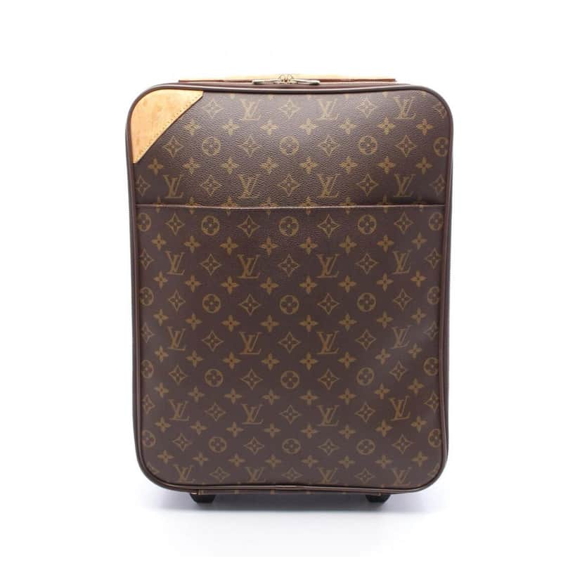 Louis Vuitton Monogram Pegase 45 Brown Canvas Good condition - Front View