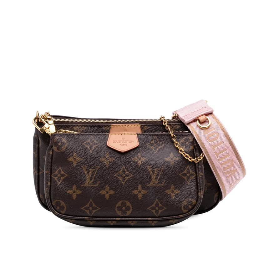 Louis Vuitton Monogram Multi Pochette Accessoires Brown Canvas Good condition - Front View