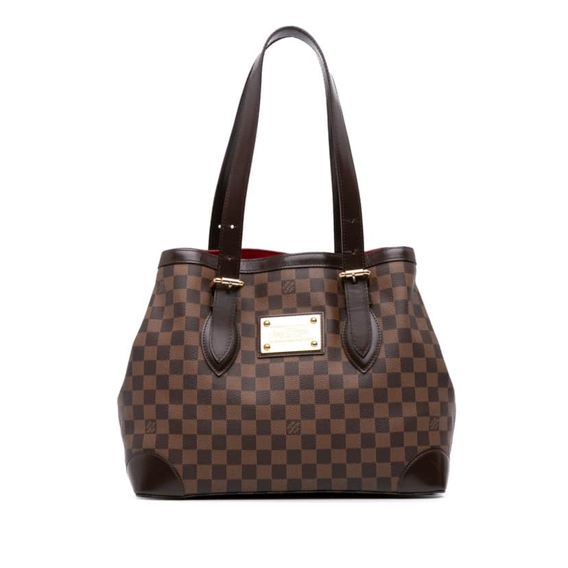 Louis Vuitton Damier Ebene Hampstead MM Brown Canvas Good condition - Front View