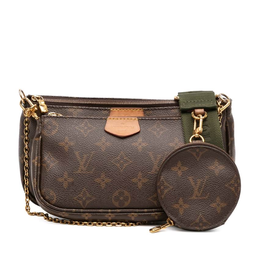 Louis Vuitton Monogram Multi Pochette Accessoires Brown Canvas Good condition - Front View