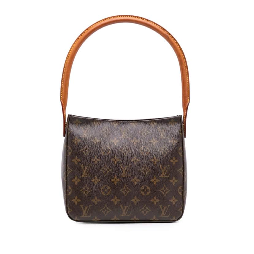 Louis Vuitton Monogram Looping MM Brown Canvas Good condition - Front View