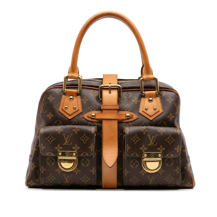 Louis Vuitton Monogram Manhattan GM Brown Canvas Good condition - Front View