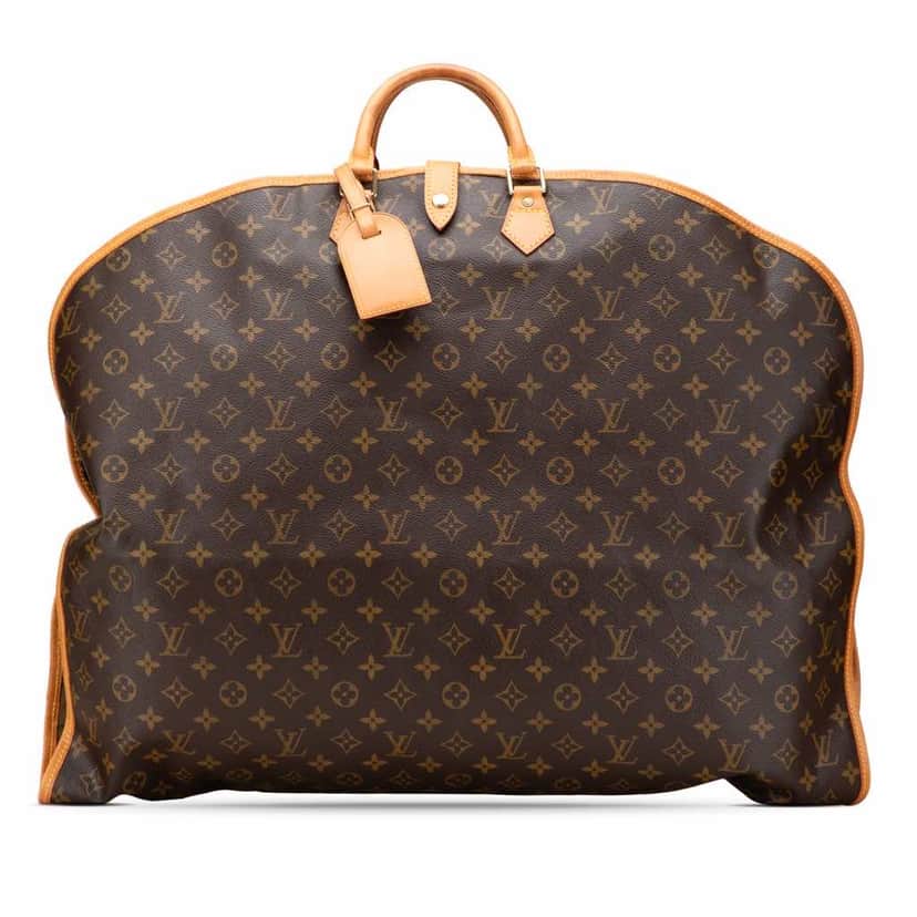 Louis Vuitton Monogram Housse Porte Habits Garment Cover Brown Canvas Good condition - Front View