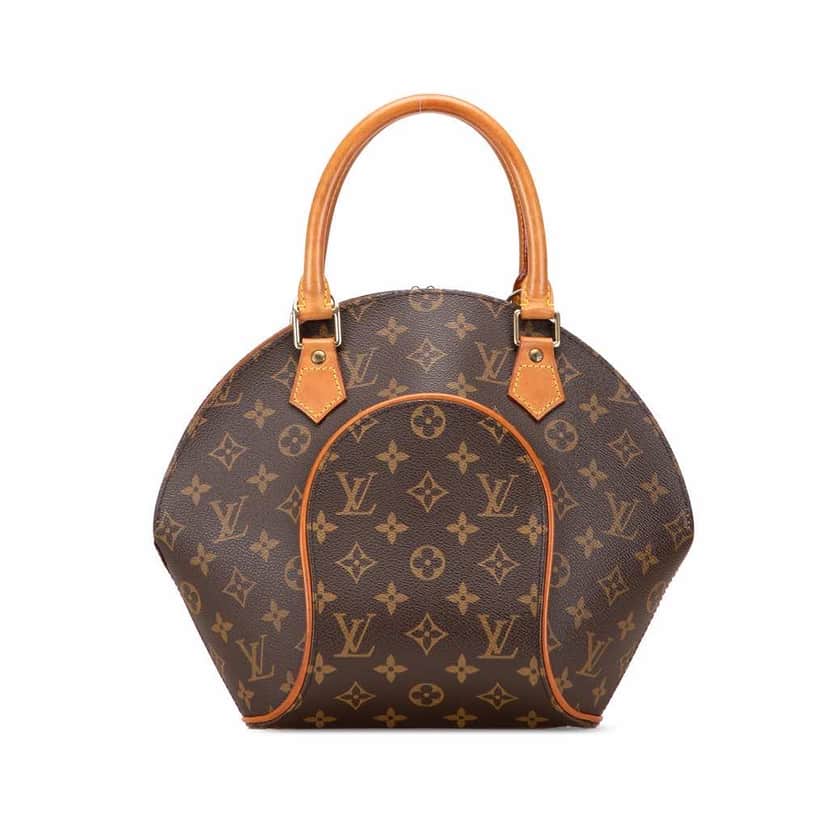 Louis Vuitton Monogram Ellipse PM Brown Canvas Fair condition - Front View