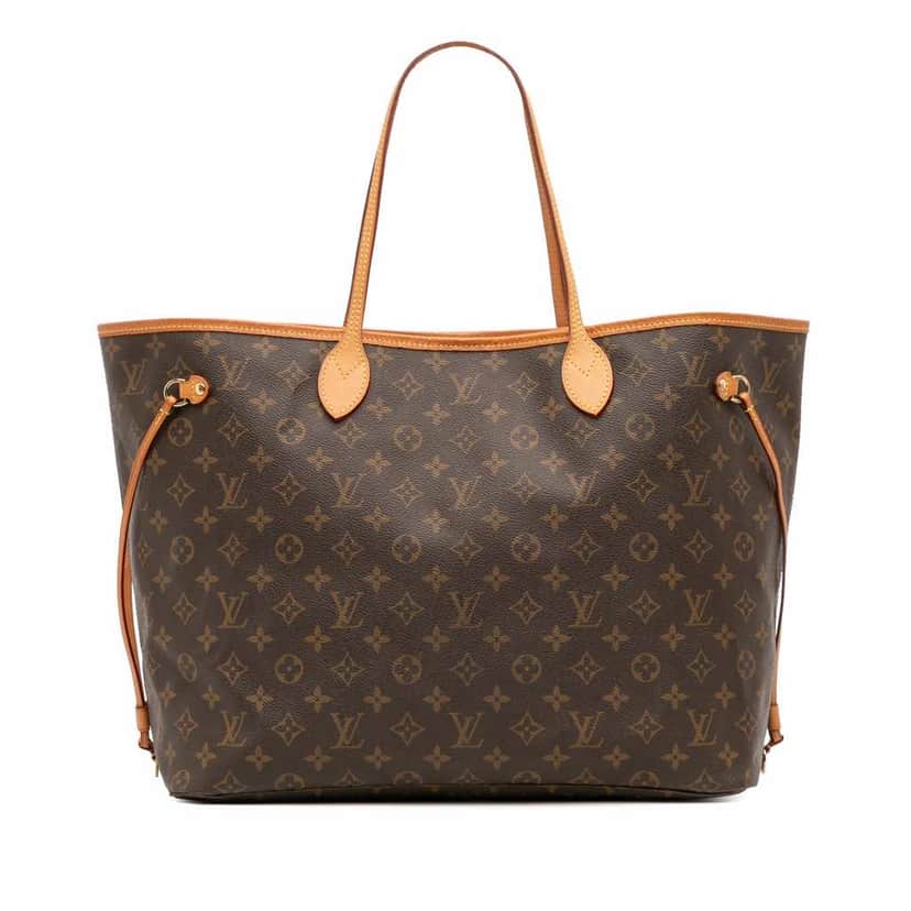 Louis Vuitton Monogram Neverfull GM Brown Canvas Good condition - Front View